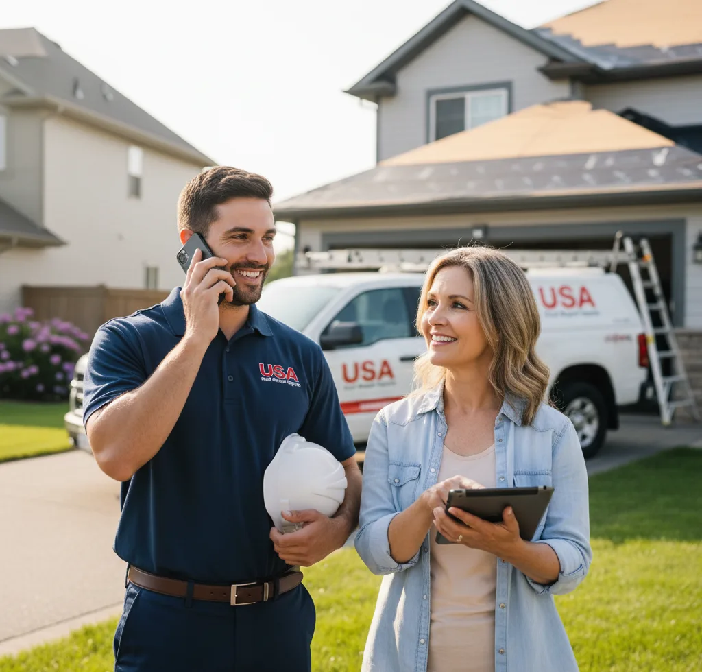 USA Roof Repair Experts customer support in Bucyrus
